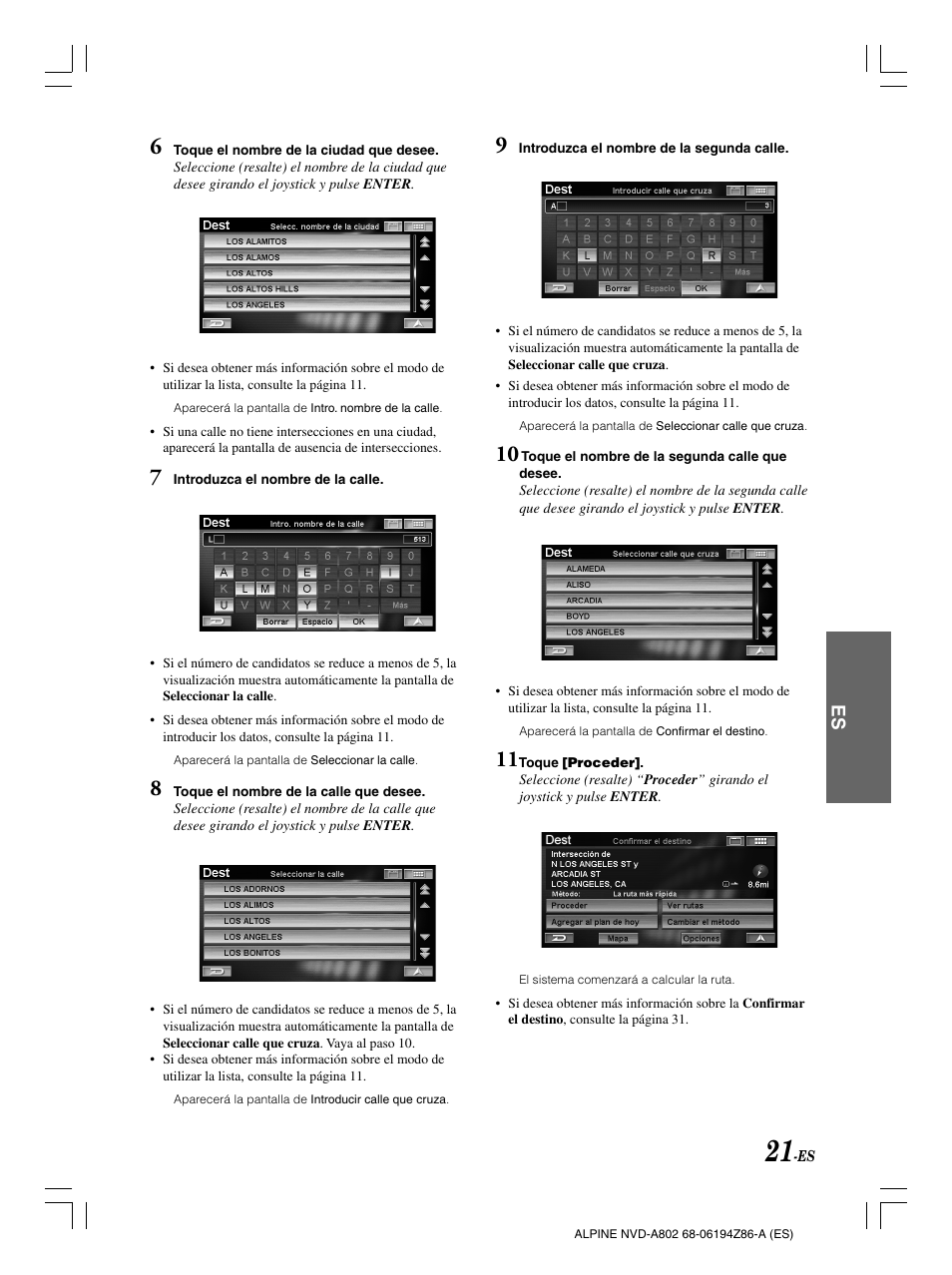 Alpine NVD-A802 User Manual | Page 188 / 252