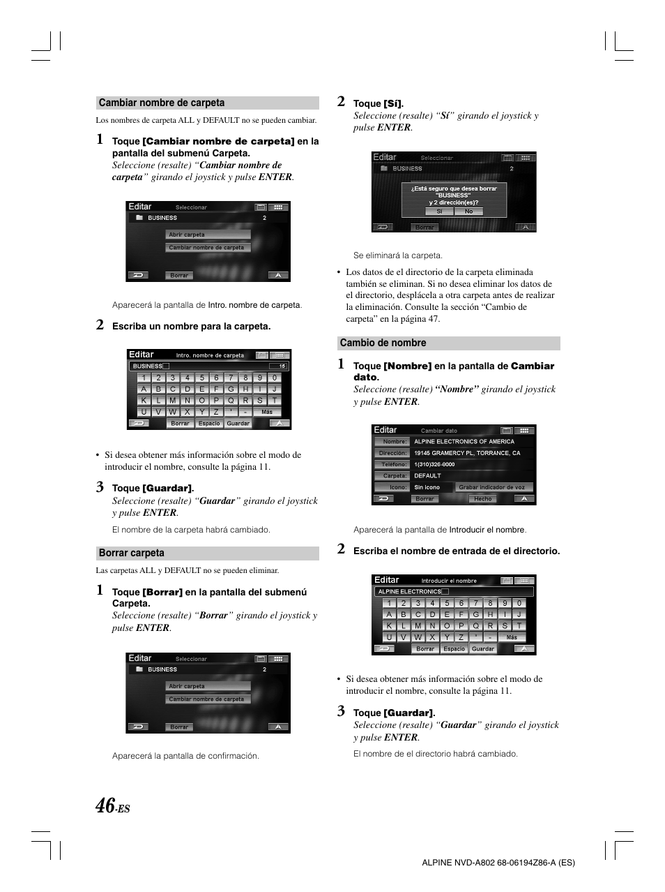 Alpine NVD-A802 User Manual | Page 213 / 252