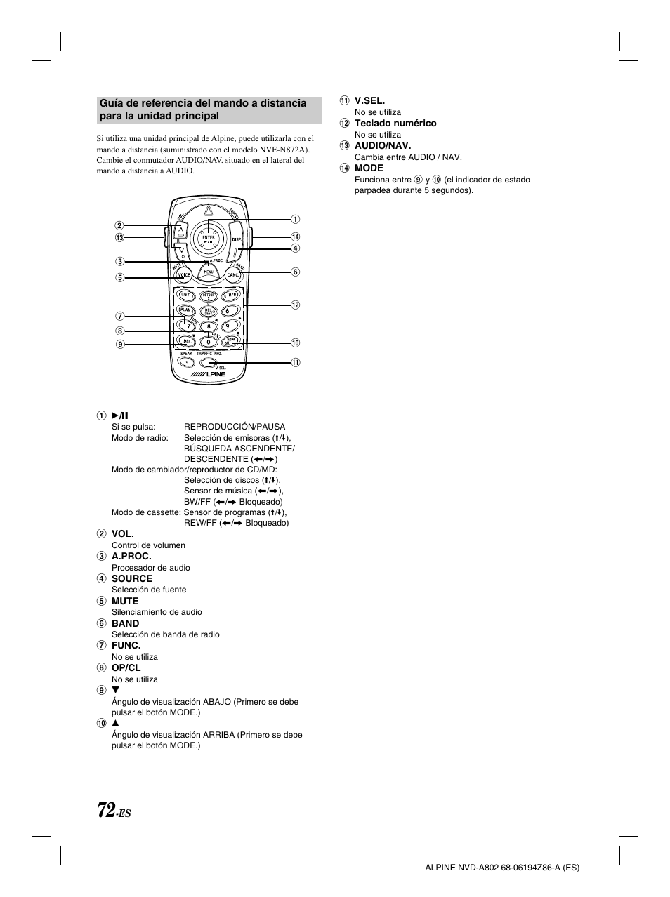 Alpine NVD-A802 User Manual | Page 239 / 252