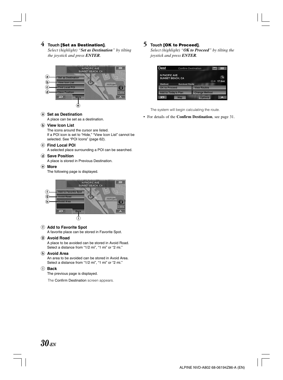 Alpine NVD-A802 User Manual | Page 33 / 252