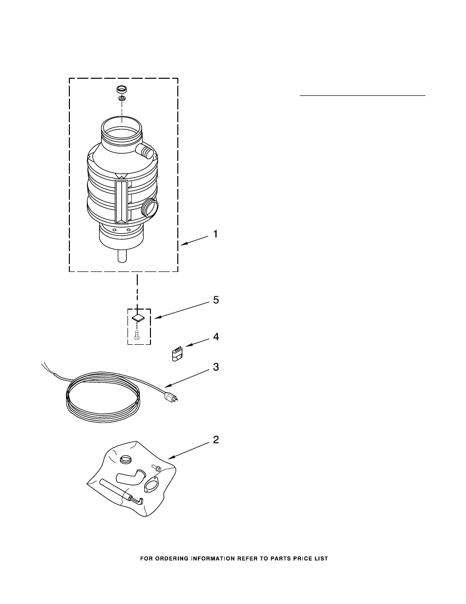 Lower housing and motor parts | Whirlpool GC2000PE User Manual | Page 2 / 2