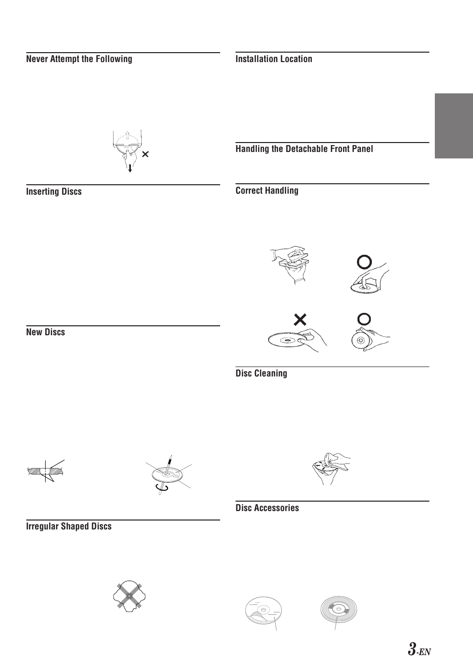 Alpine CDE-7853 User Manual | Page 5 / 19