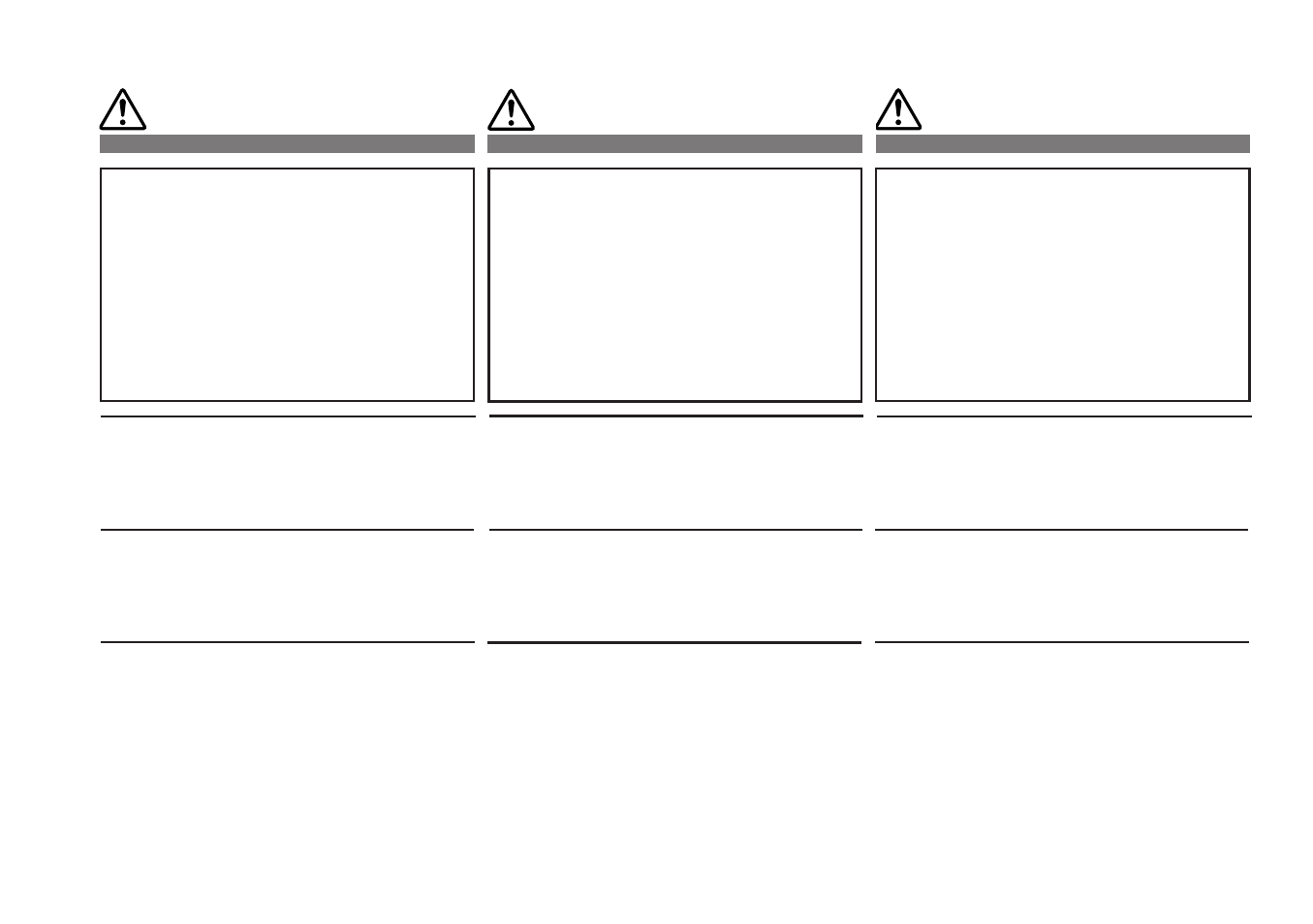 Warning avertissement advertencia | Alpine CDA-7839 User Manual | Page 2 / 72