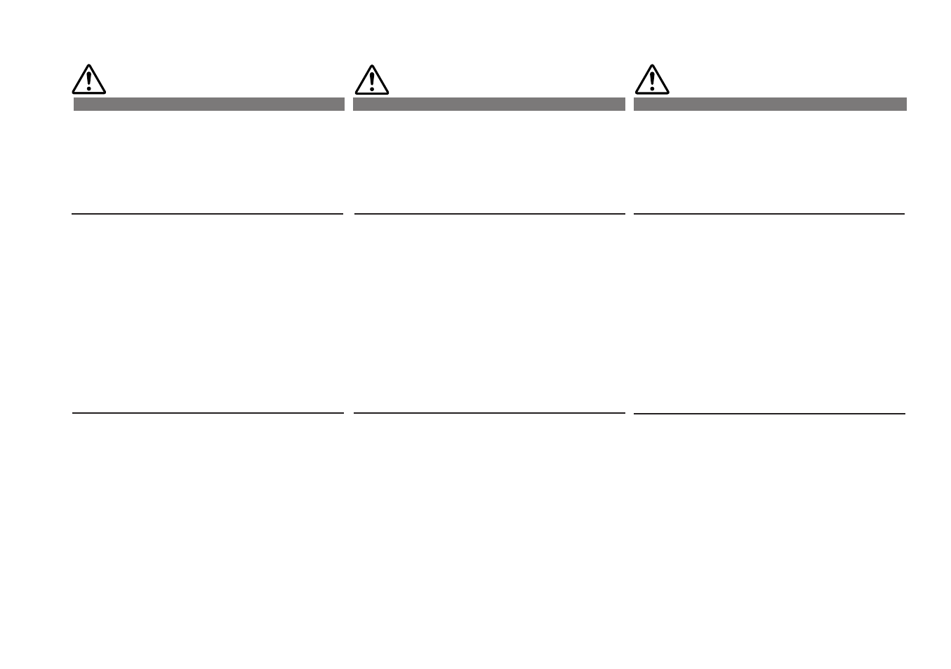 Warning avertissement advertencia | Alpine CDA-7839 User Manual | Page 4 / 72