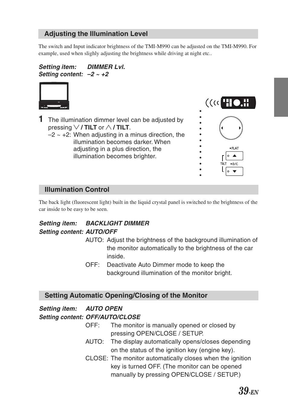 Alpine TMI-M990 User Manual | Page 43 / 68