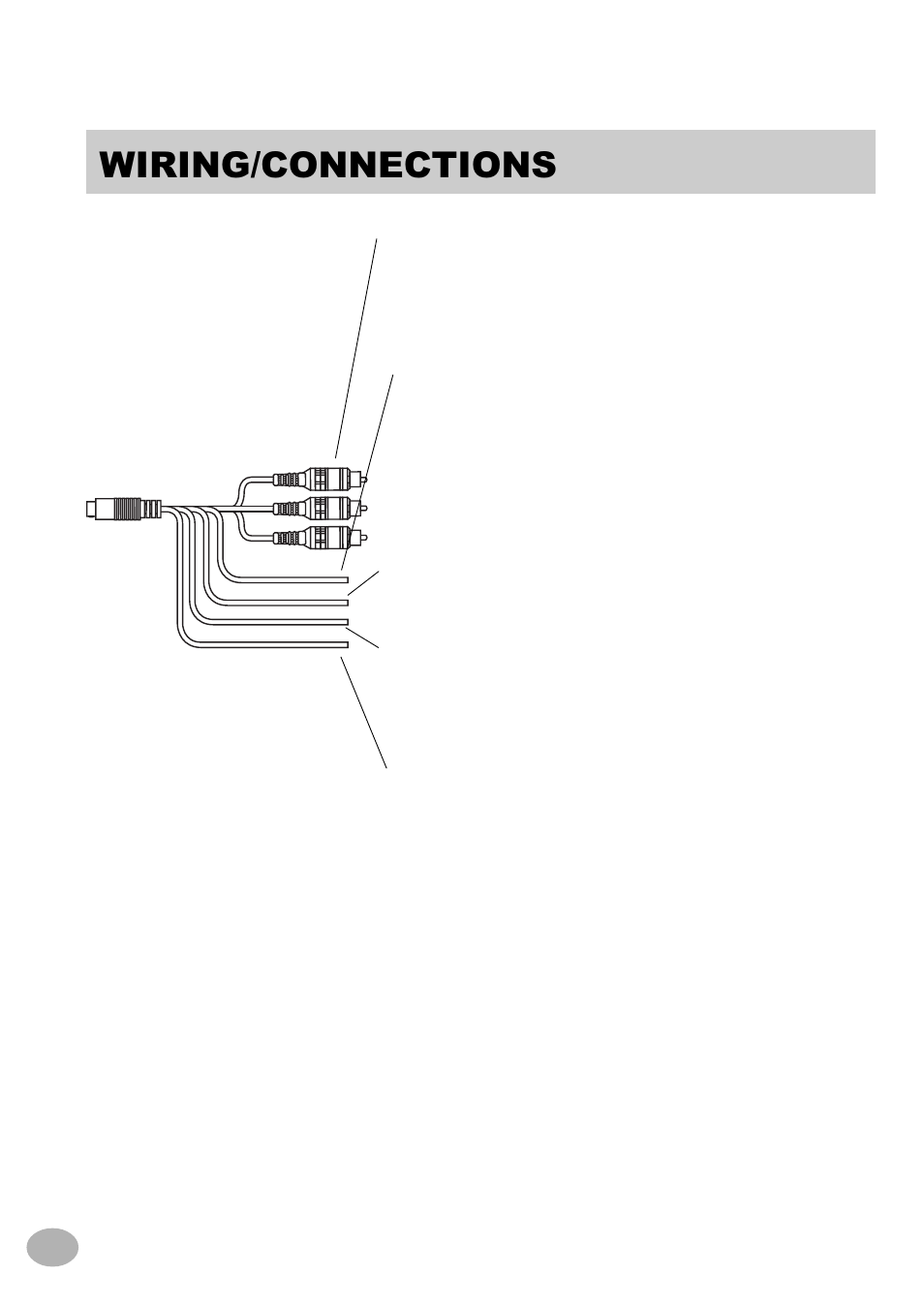 Wiring/connections | Alpine TMX-R680A User Manual | Page 10 / 16