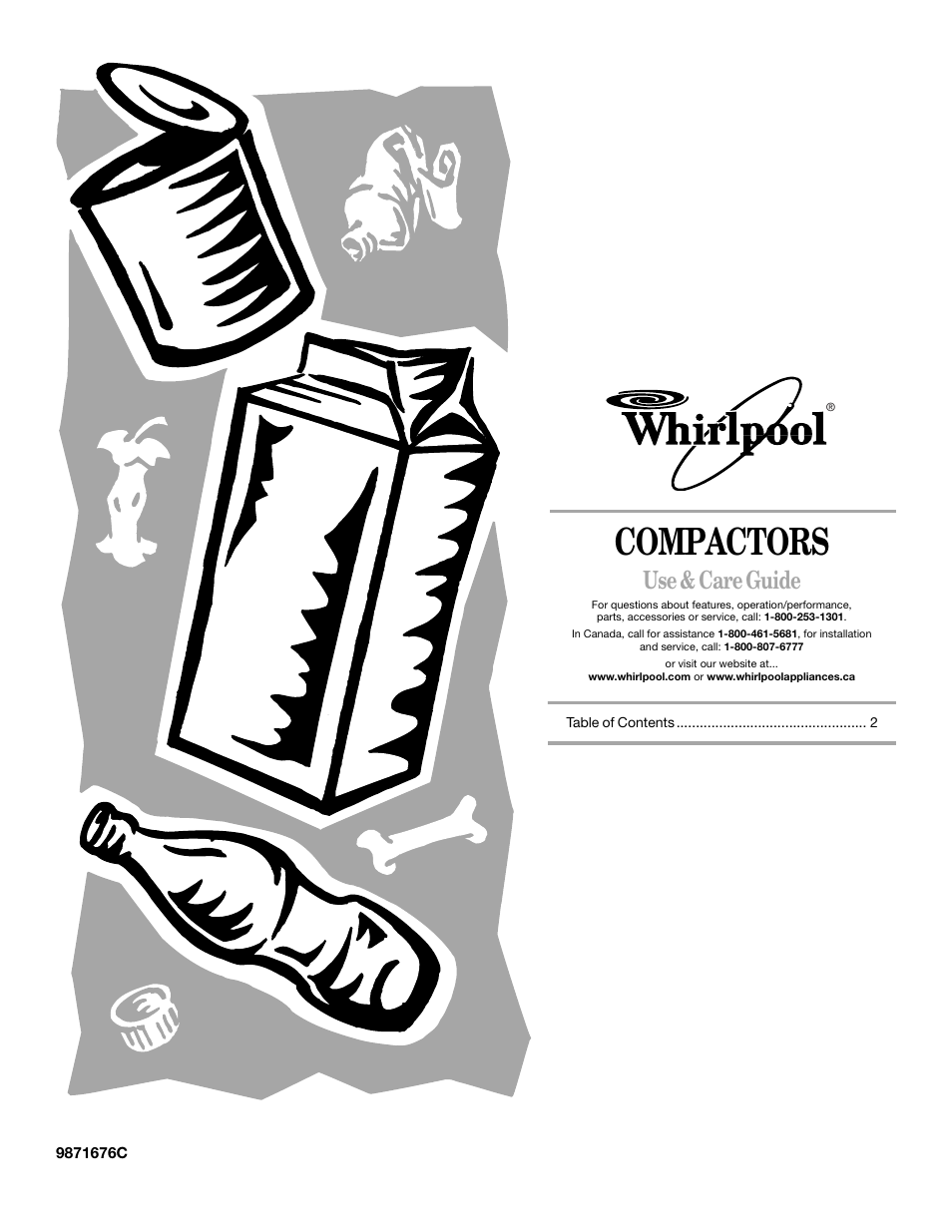 Whirlpool GC900QPPB User Manual | 16 pages