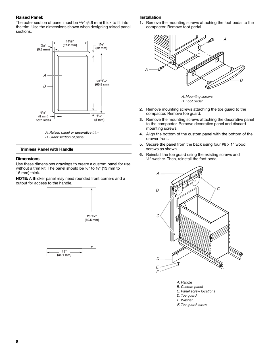 Whirlpool GC900QPPB User Manual | Page 8 / 16