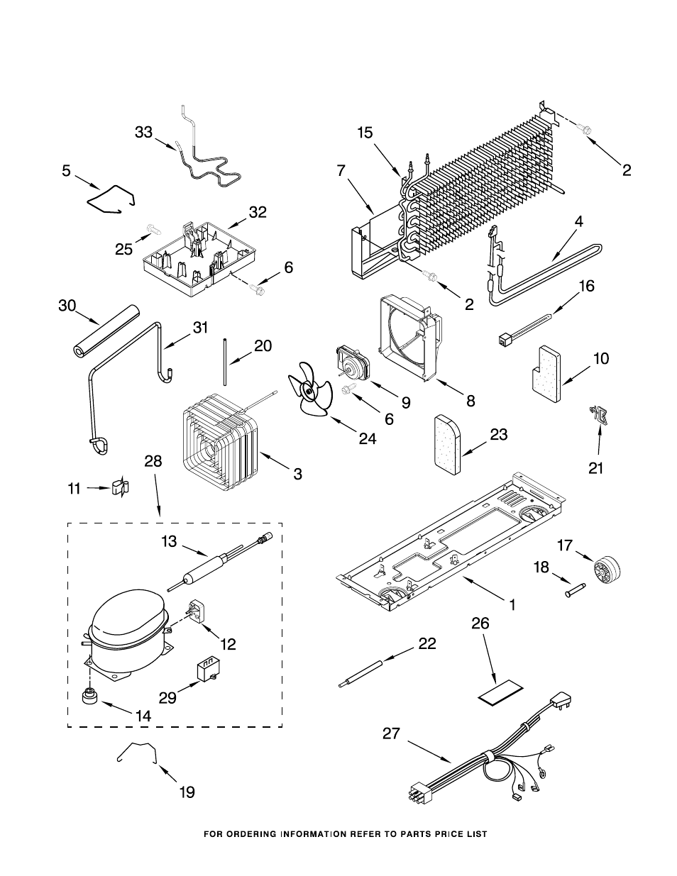 Unit, Unit parts | Whirlpool W8TXEGFYQ User Manual | Page 7 / 10