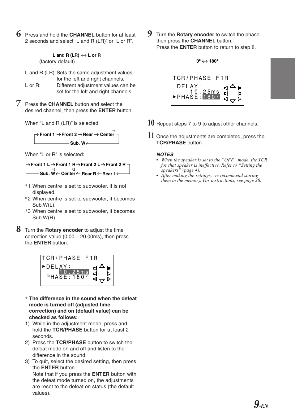 En fr es de se it | Alpine PXA-H701 User Manual | Page 10 / 49