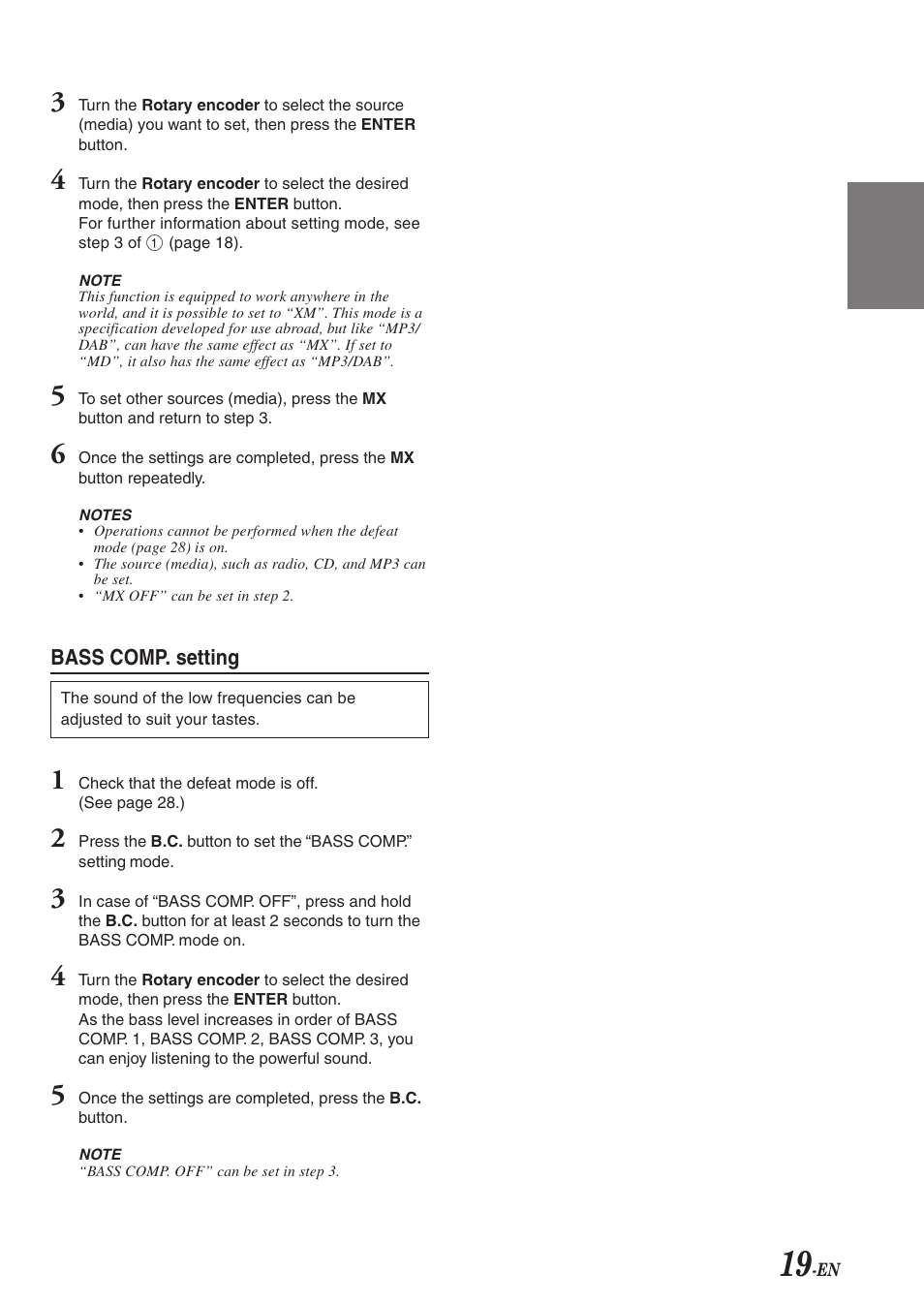 Alpine PXA-H701 User Manual | Page 20 / 49