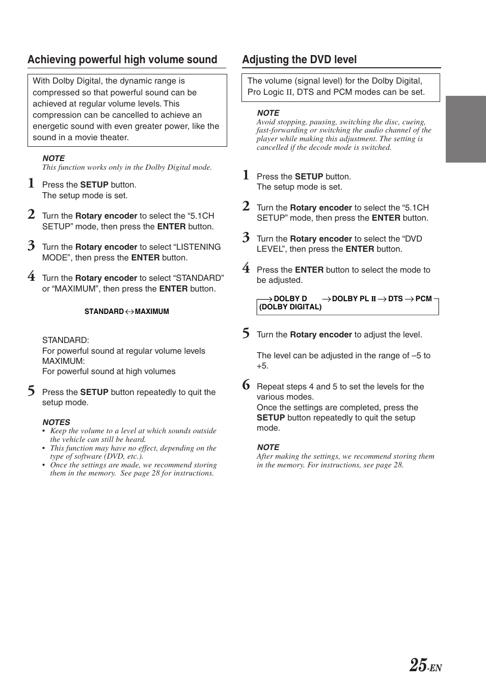 Fr es de se it | Alpine PXA-H701 User Manual | Page 26 / 49