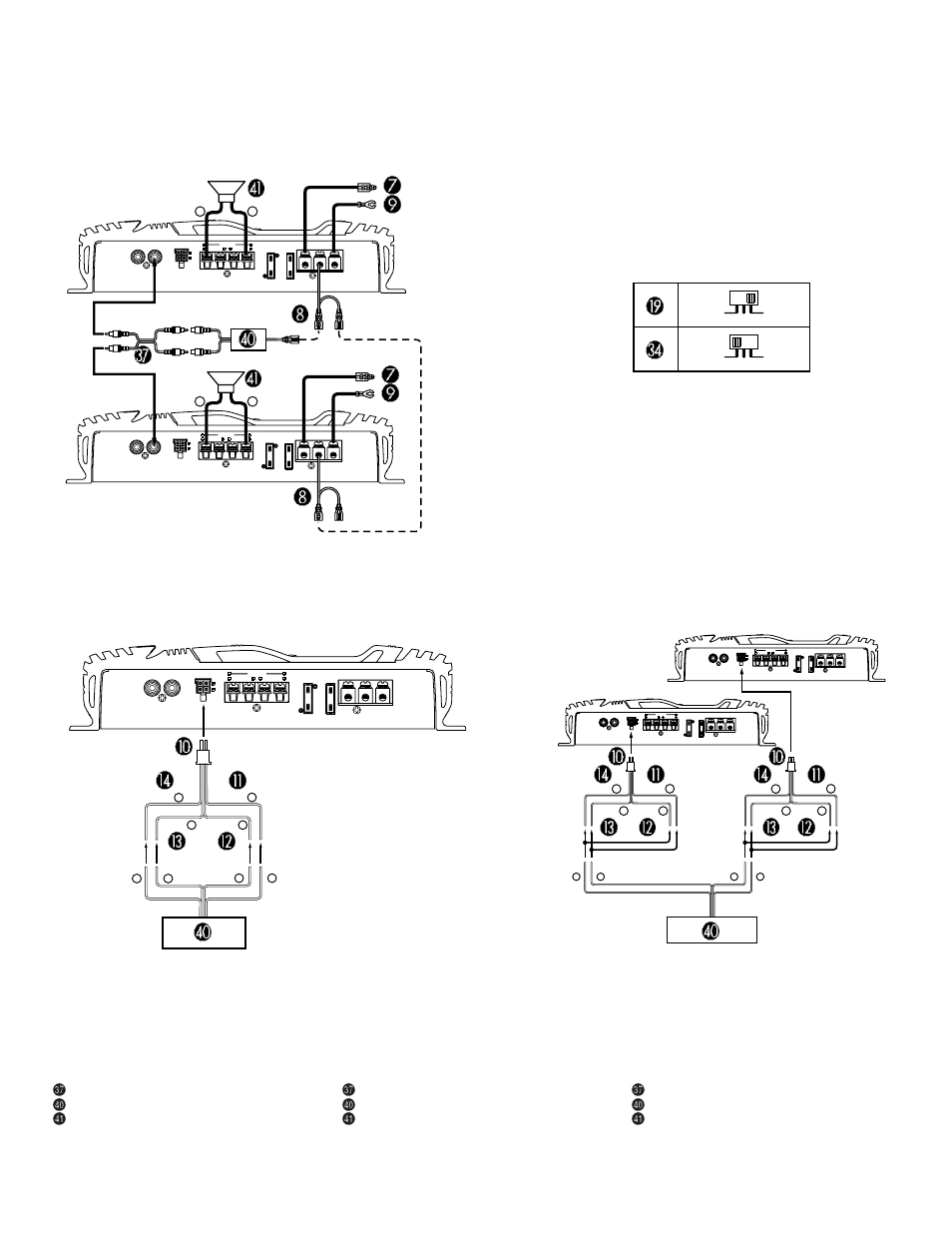 Español français english, R) (l), Ch 2 | Ch 2 ch 1 ch 1, Ch 1 | Alpine MRV-F307 User Manual | Page 18 / 20