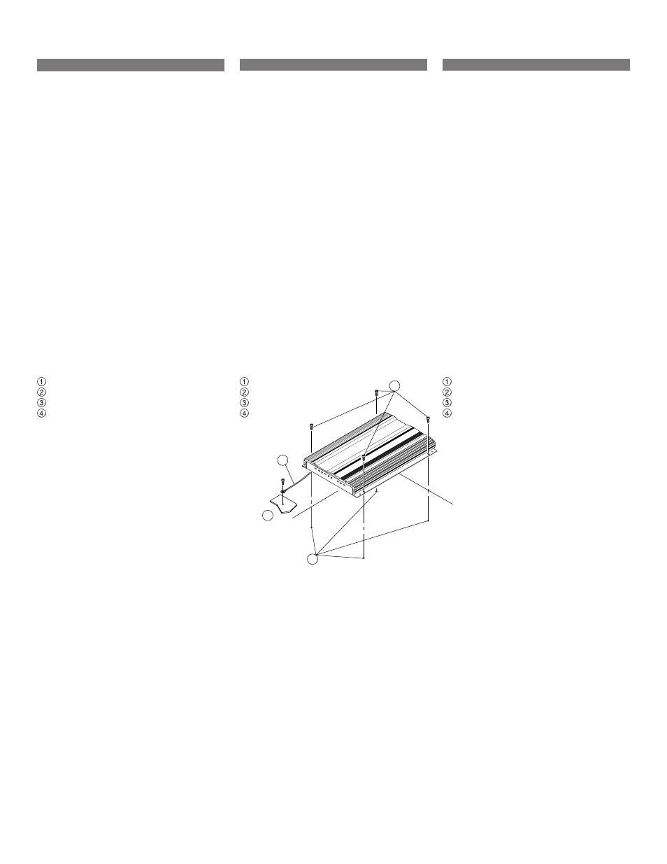 Installation, Connections, Connexions | Instalacion, Conexiones | Alpine MRV-F307 User Manual | Page 5 / 20