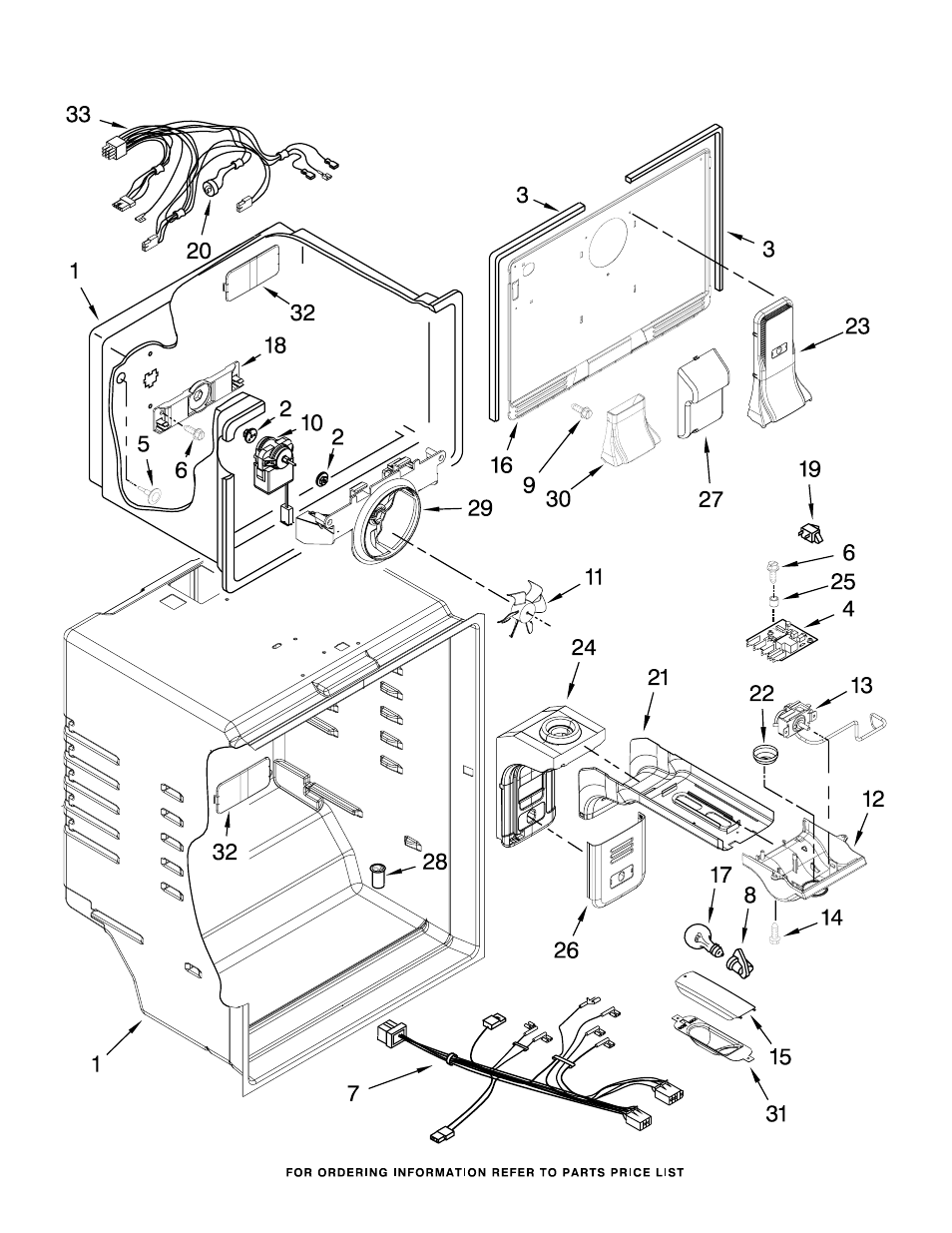 Liner, Liner parts | Whirlpool WRT311SFYB User Manual | Page 3 / 11