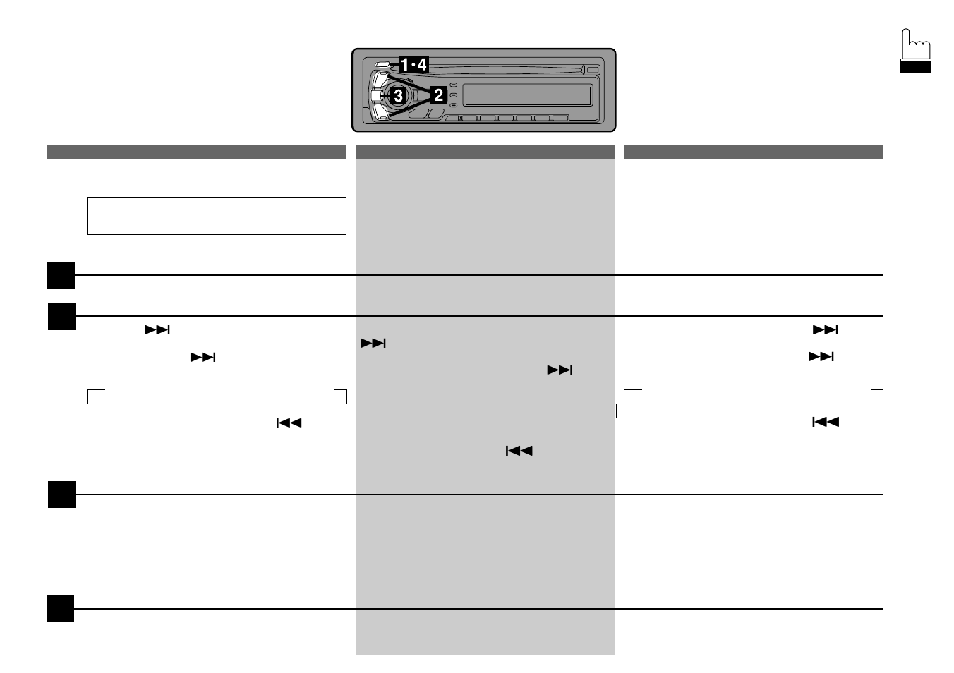 Setting bass frequency, Réglage de la fréquence de transition des basses, Ajuste de la frecuencia de los graves | Alpine CDA-7944R User Manual | Page 20 / 88