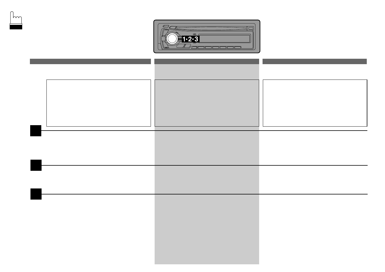 Selecting bbe mode, Sélection du mode bbe, Selección del modo bbe | Alpine CDA-7944R User Manual | Page 25 / 88