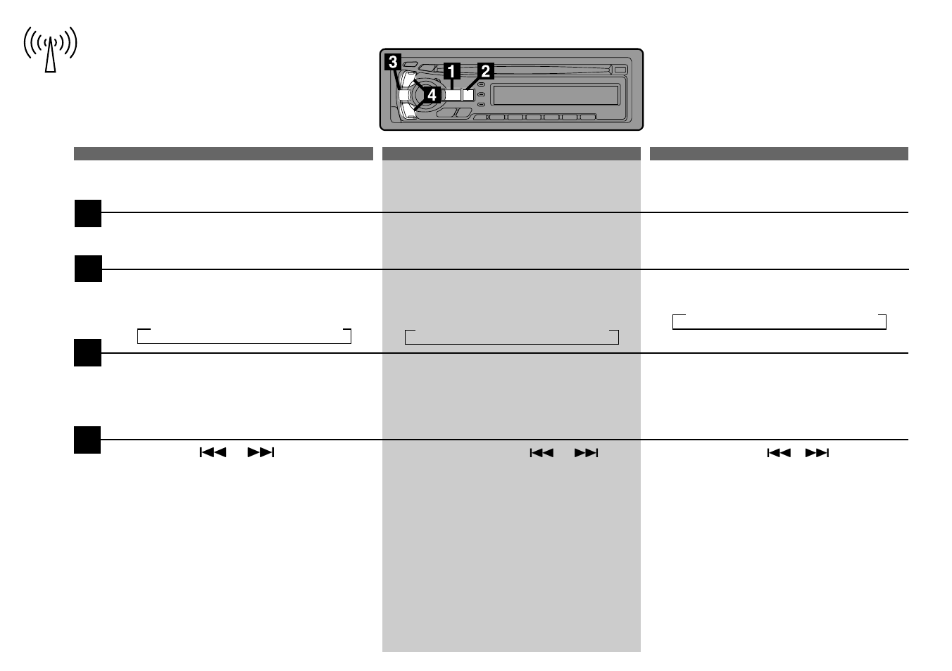 Manual tuning accord manuel sintonía manual | Alpine CDA-7944R User Manual | Page 31 / 88