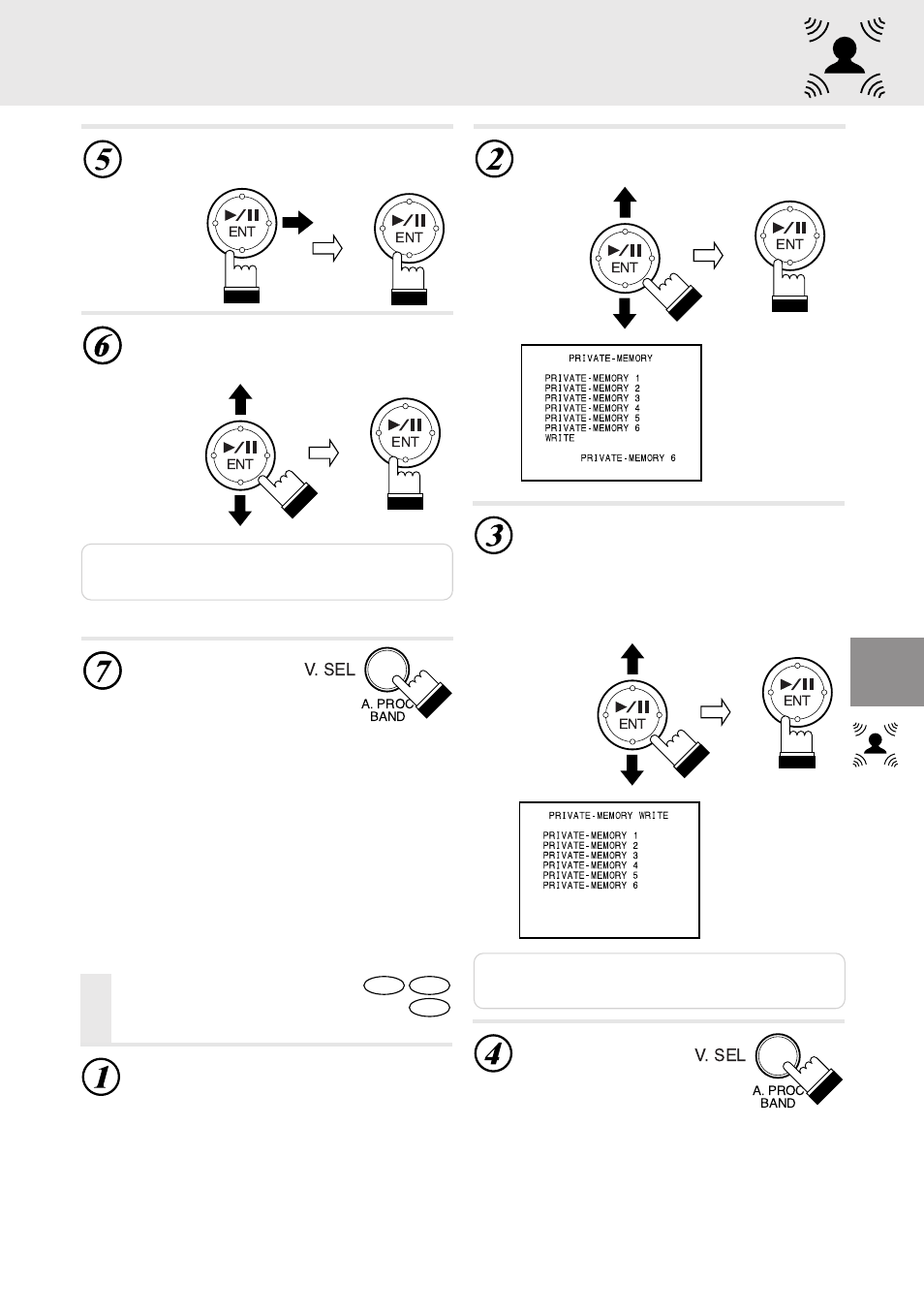 Storing the surround settings | Alpine DVD/VIDEO CD/ DVA-5205E User Manual | Page 43 / 72