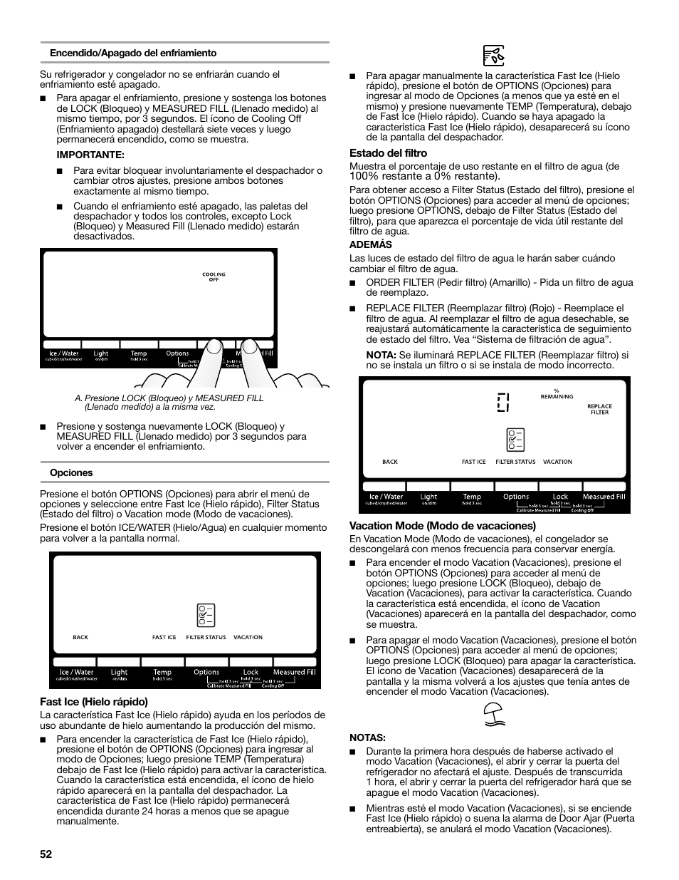 Whirlpool WRF991BOOM User Manual | Page 52 / 108