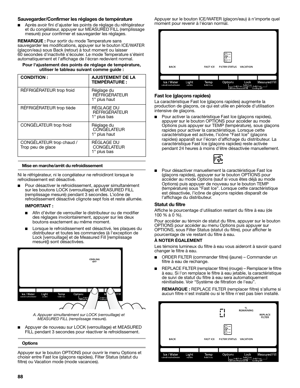 Whirlpool WRF991BOOM User Manual | Page 88 / 108