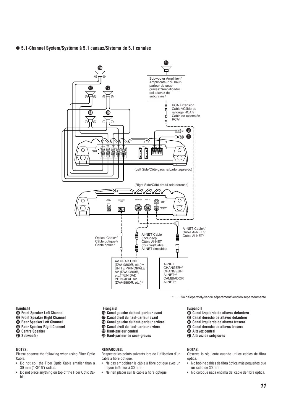 Alpine V-Power MRA-F350 User Manual | Page 11 / 16