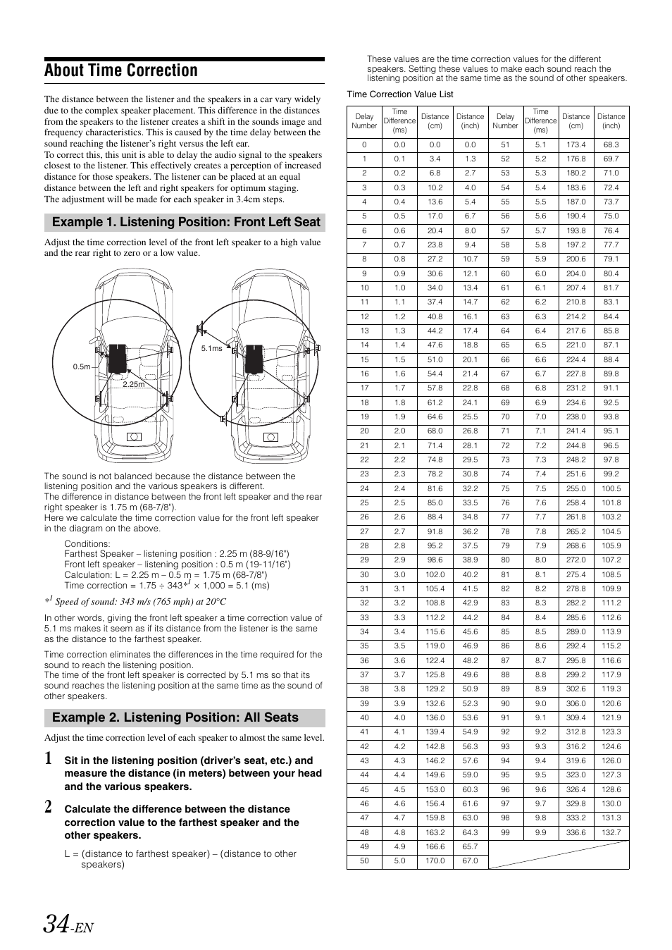 About time correction | Alpine IDA-X303 User Manual | Page 36 / 48