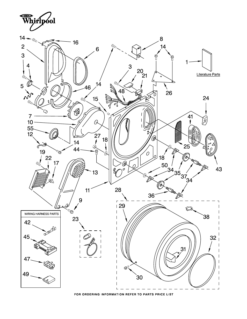 Whirlpool LDR3822PQ User Manual | 6 pages