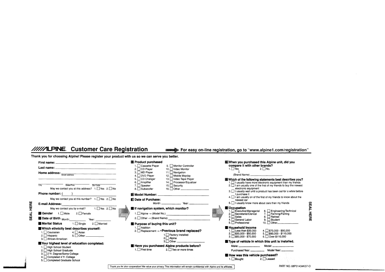 Alpine TDM-7582 User Manual | Page 24 / 24