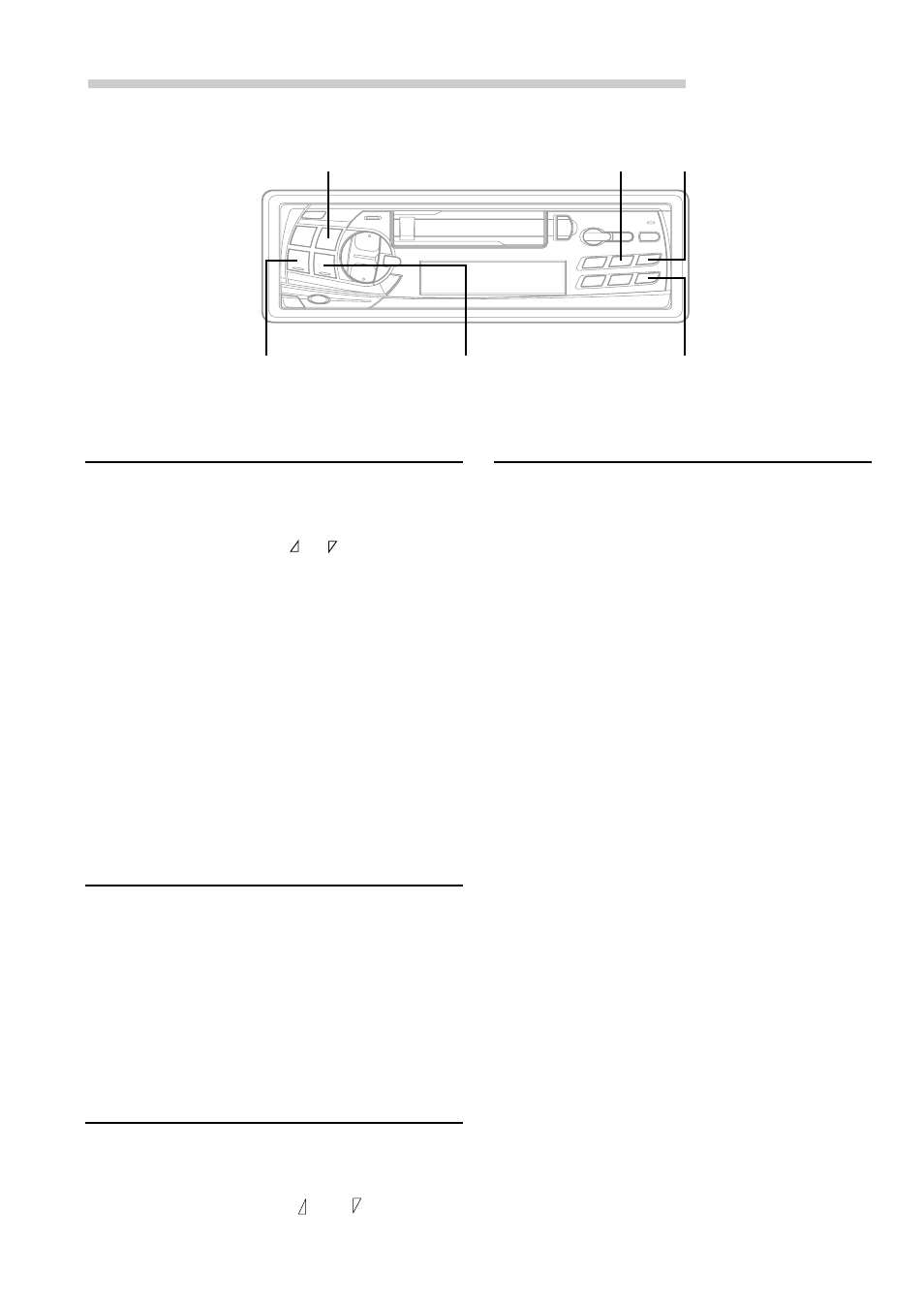 Cassette player operation, Fast forward and rewind, Scanning programmes | Manual reverse, Programme sensor (p.s.) | Alpine TDM-7581R User Manual | Page 14 / 26