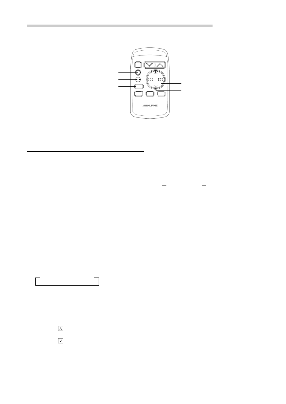 Remote control operation, Controls on remote control (tdm-7583r only) | Alpine TDM-7581R User Manual | Page 18 / 26