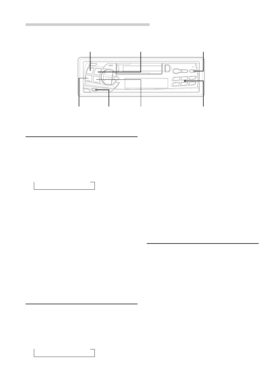 Radio operation, Manual storing of station presets, Manual tuning | Automatic seek tuning | Alpine TDM-7581R User Manual | Page 8 / 26
