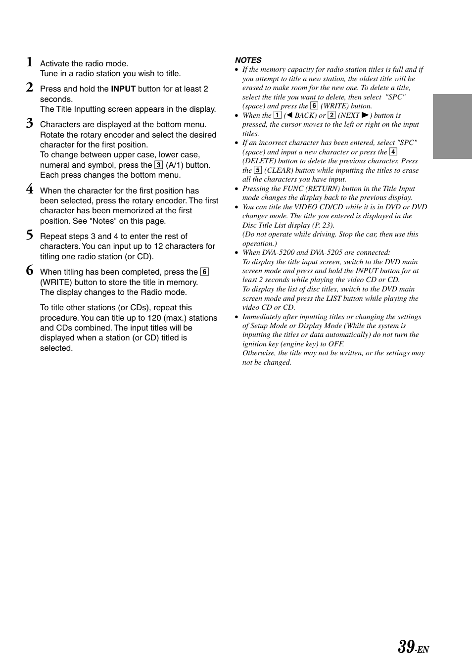 Alpine IVA-C801 User Manual | Page 41 / 68
