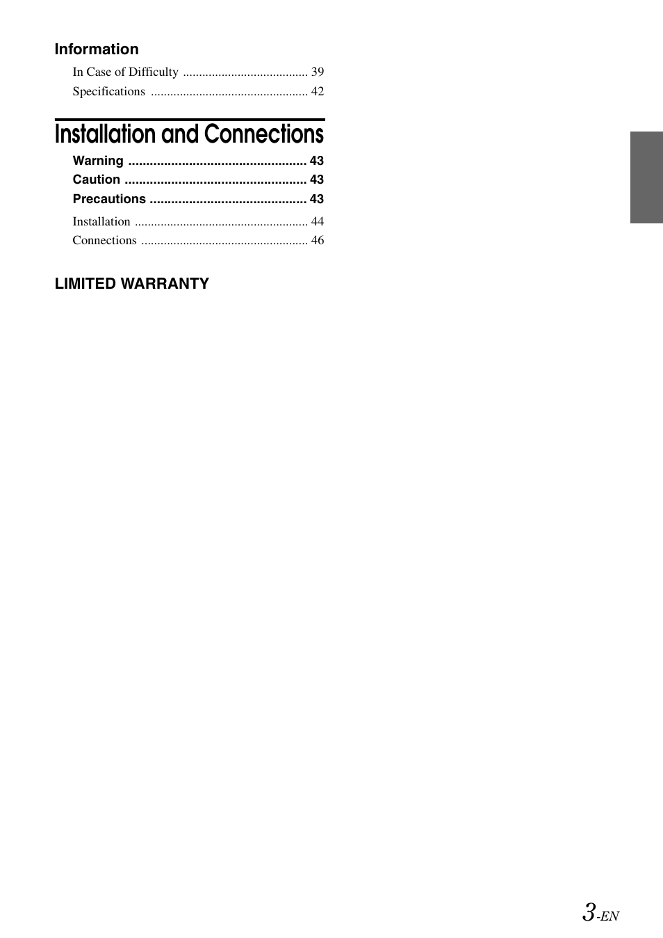 Installation and connections | Alpine iDA-X305S User Manual | Page 5 / 50