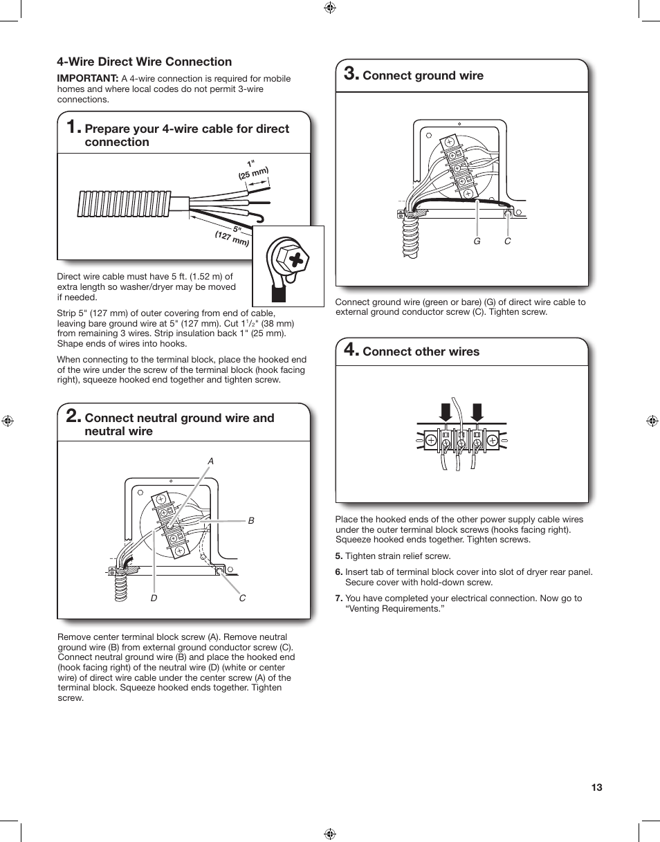 Whirlpool LTE5243DQ User Manual | Page 13 / 24