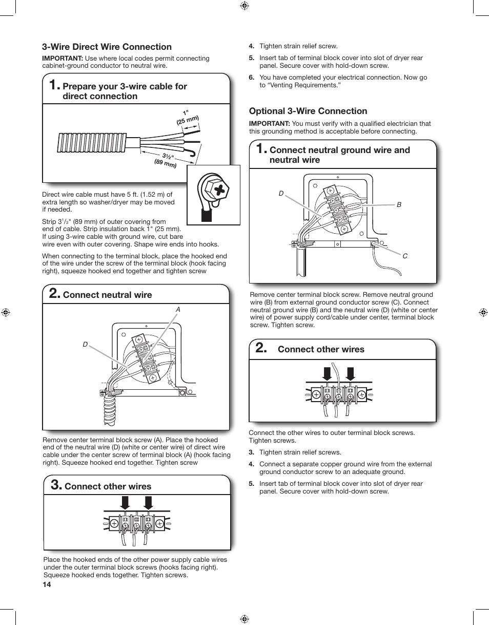 Whirlpool LTE5243DQ User Manual | Page 14 / 24