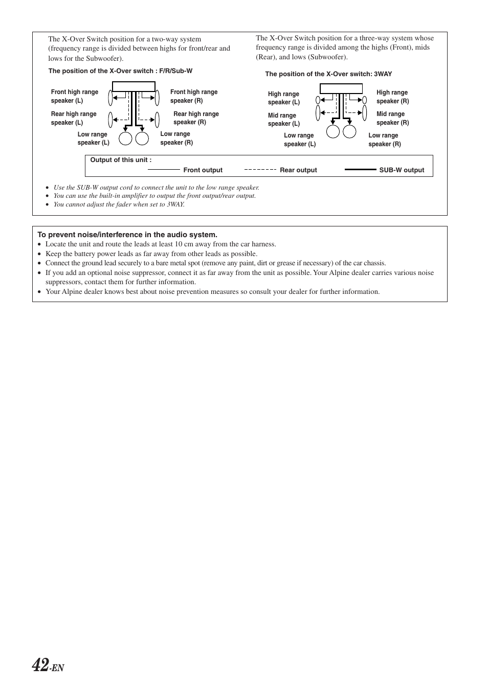 Alpine CDA-9833 User Manual | Page 44 / 45