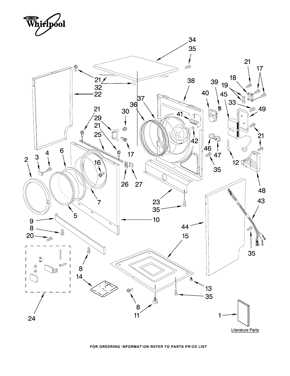 Whirlpool WED7500VW User Manual | 7 pages