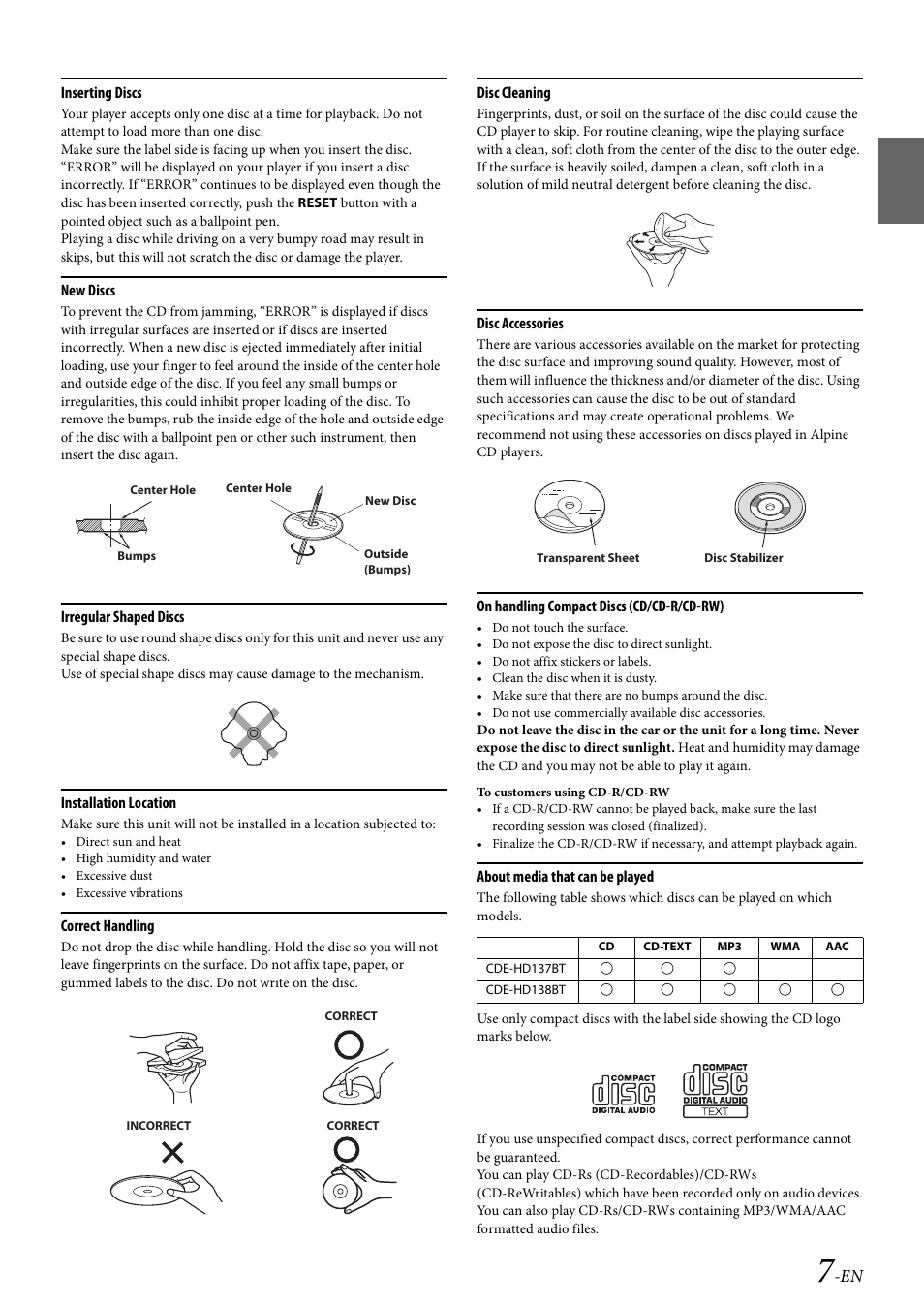 Alpine 68-21627Z10-A User Manual | Page 7 / 53