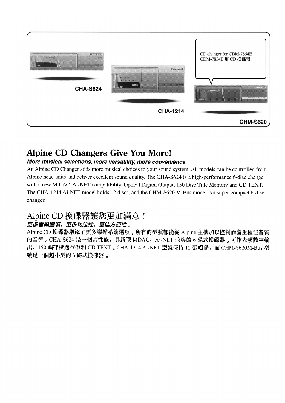 Alpine CDE-7853E User Manual | Page 2 / 19