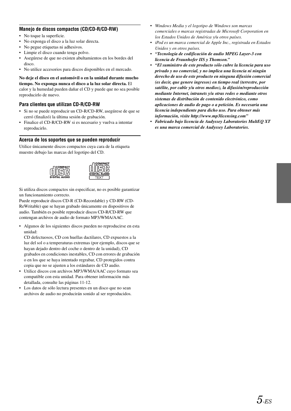 Alpine cda-9884 User Manual | Page 95 / 131