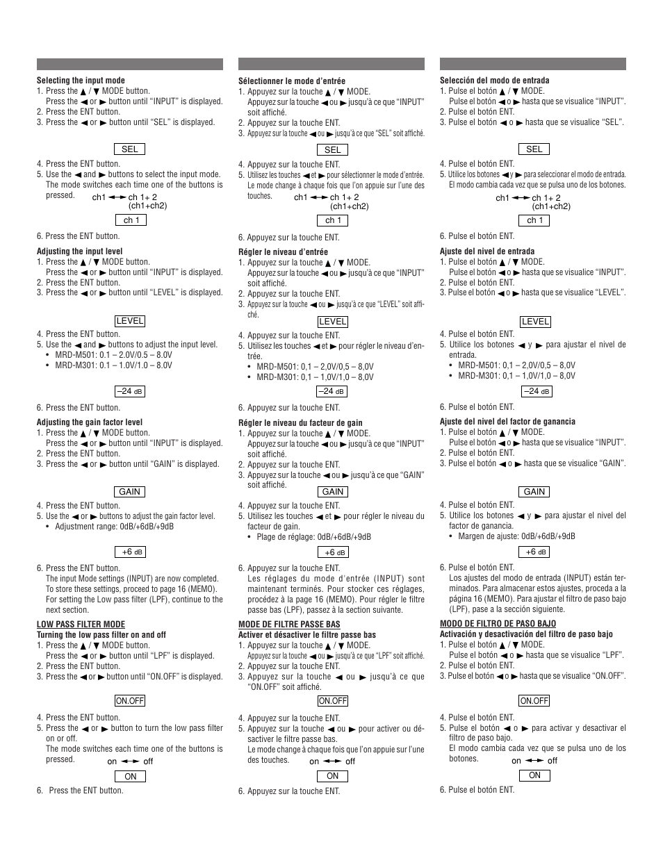 Alpine MRD-M501 User Manual | Page 10 / 20