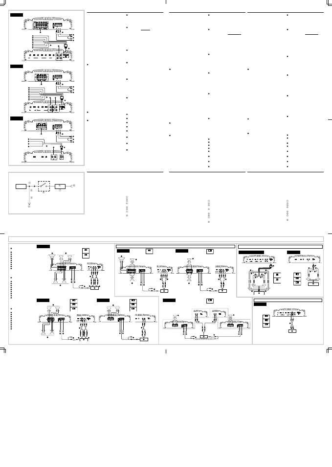 Connections, Filter | Alpine V-Power MRP-F320 User Manual | Page 6 / 10