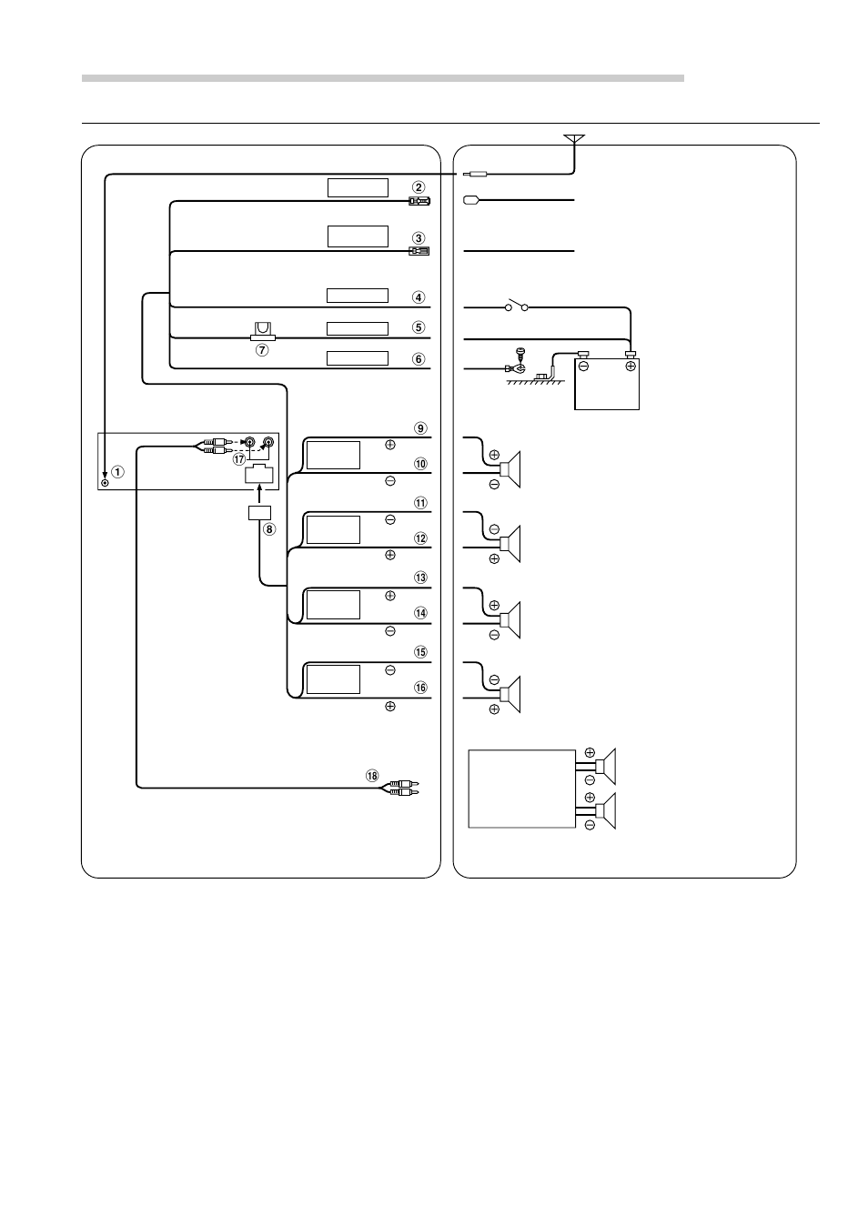 Ubicación y conexiones, Conexiones | Alpine CDE-7856 User Manual | Page 60 / 64