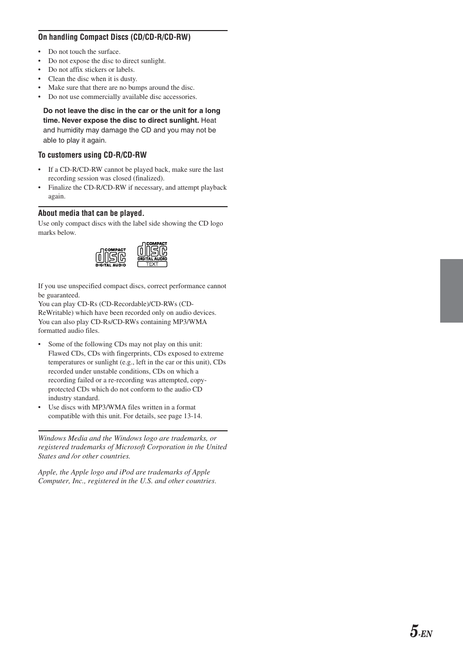 Alpine 68-04123Z09-A User Manual | Page 7 / 43