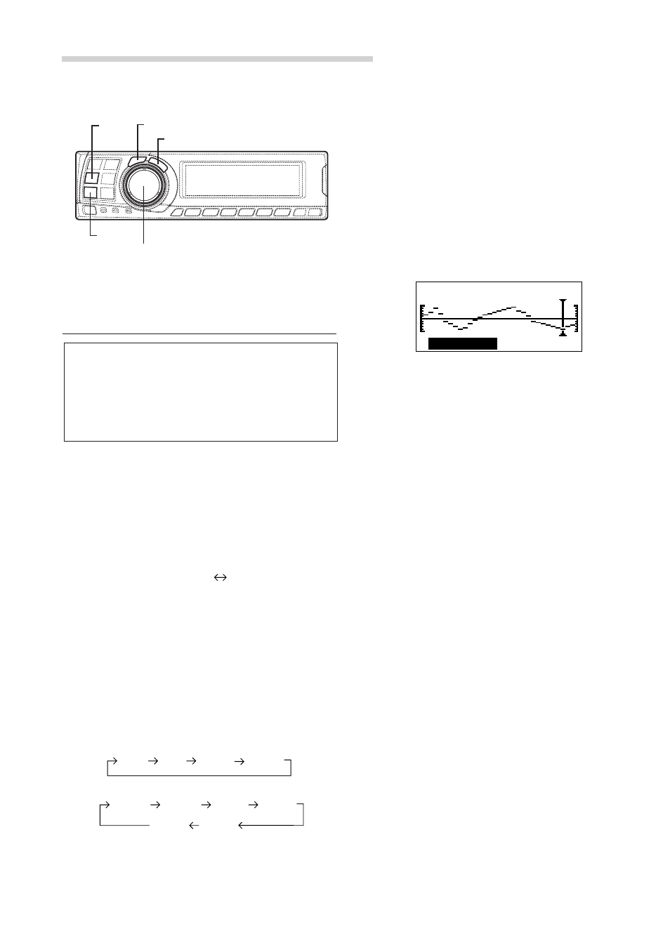Settings/adjustments, Graphic equalizer adjustments | Alpine PXA-H700 User Manual | Page 14 / 46