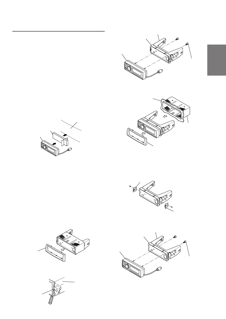 Fr es de se it, Installation | Alpine PXA-H700 User Manual | Page 35 / 46