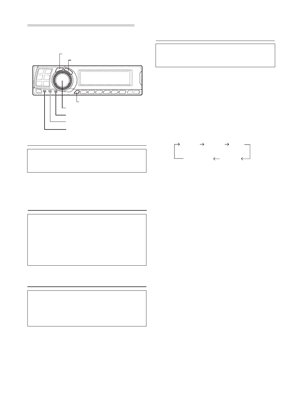 Basic operation, About indicators, Operating the rotary encoder | Setting the speakers, Turning the power on and off | Alpine PXA-H700 User Manual | Page 6 / 46