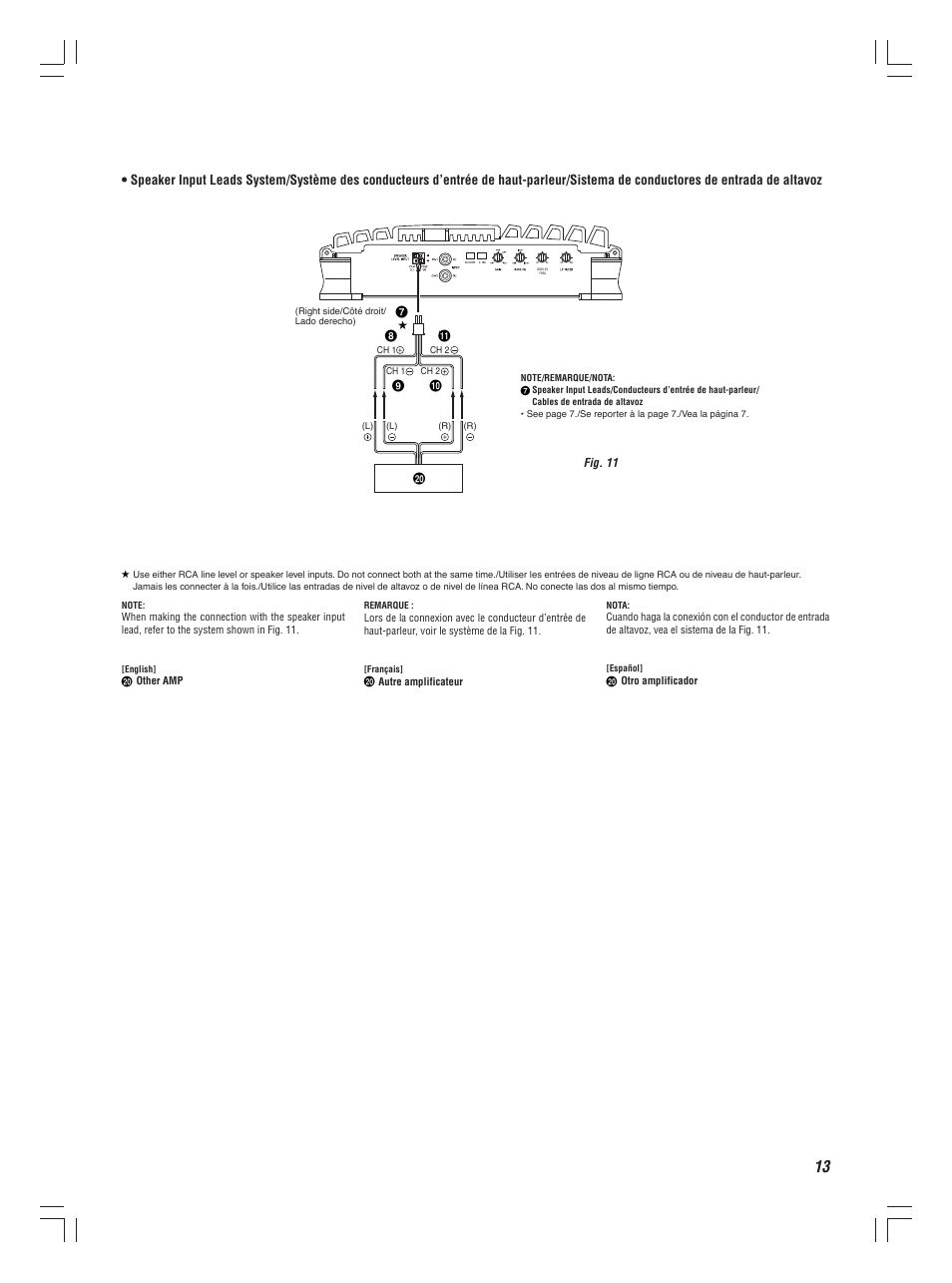 Alpine MRP-M2000 User Manual | Page 13 / 16