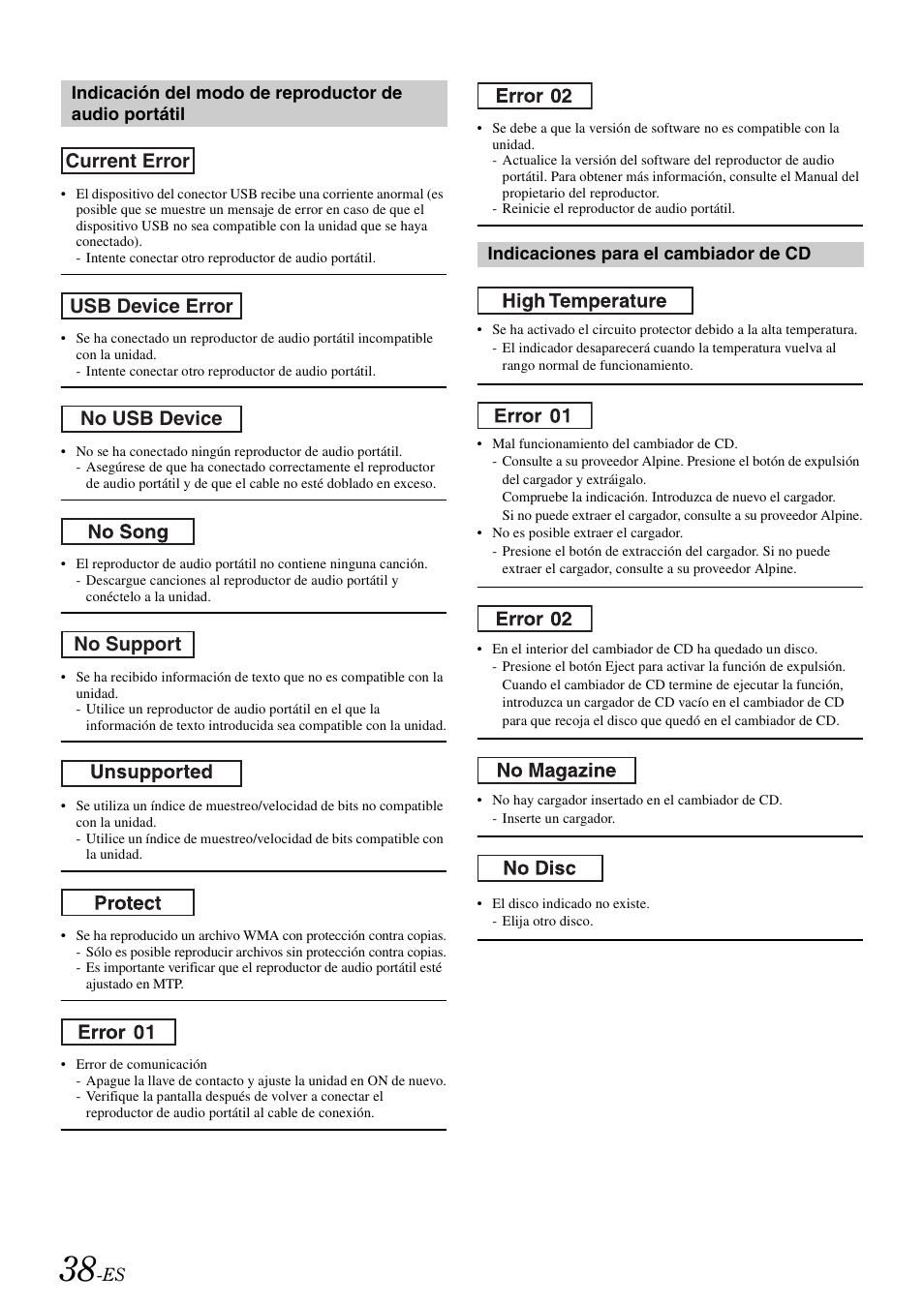 Alpine iDA-X100M User Manual | Page 129 / 135